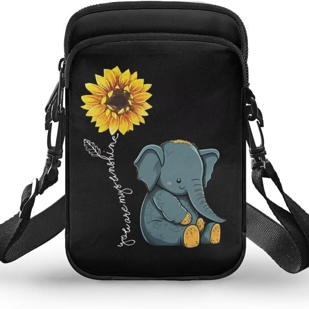 Small Crossbody Purse for Women Kids Shoulder Messenger Bag Polyester